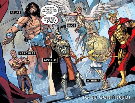 superman vs greek gods.